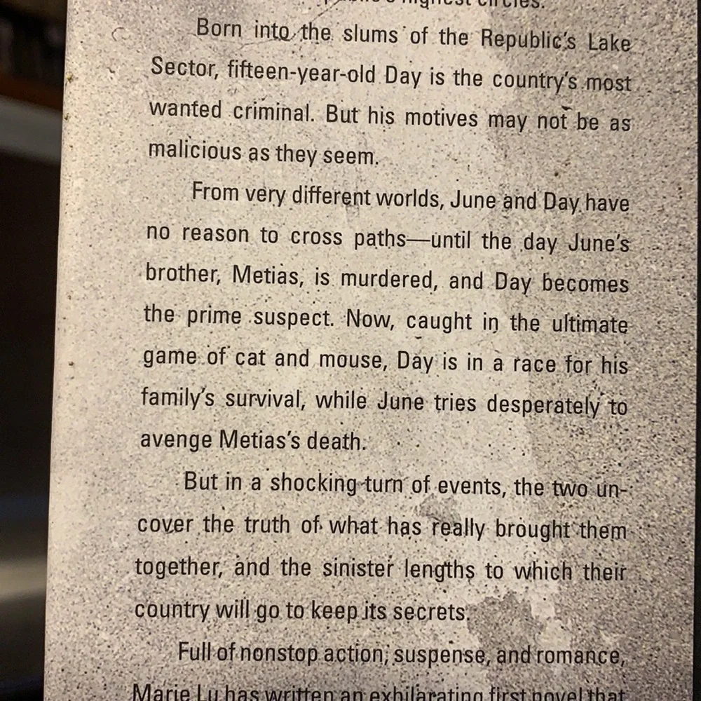 Dystopia. YA. Legend - Picture 6 of 6